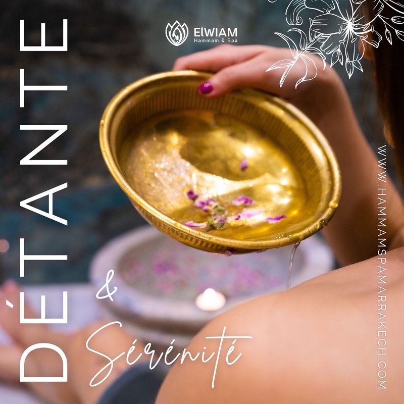 Détail artisanal du rituel Hammam & Spa El Wiam
